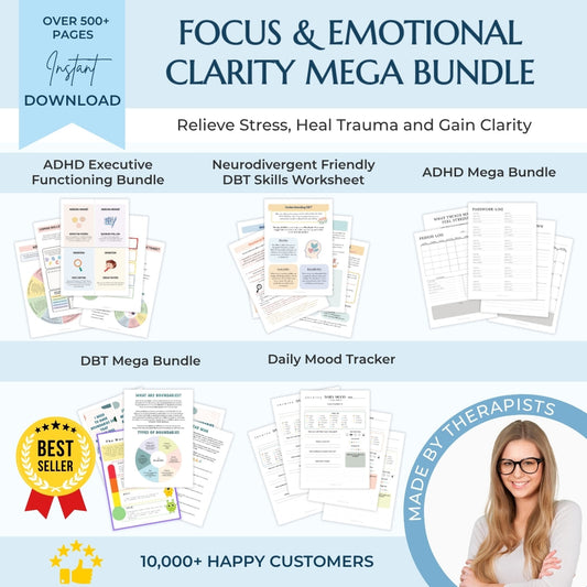 Focus & Emotional Clarity Bundle – Plan, Regulate & Thrive