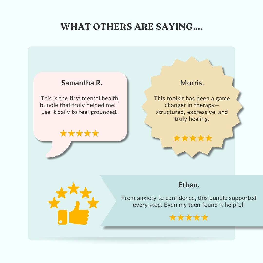 Therapy and Recovery Bundle – Calm Anxiety, Heal Trauma, Reclaim Peace