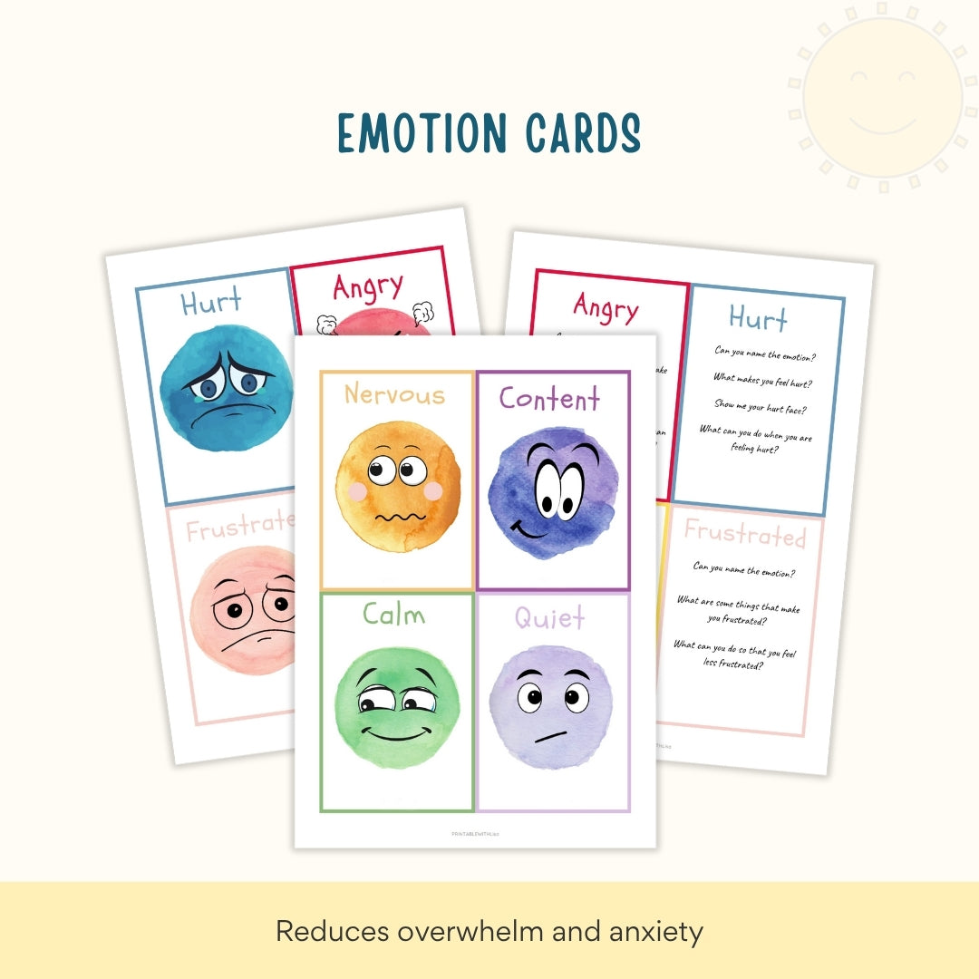 Calming Corner Kit Bundle – 40+ Printable Emotional Regulation & Coping Tools for Kids