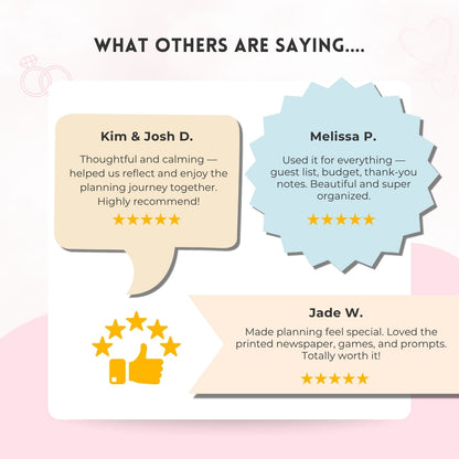 The Wedding & Couple’s Essentials Bundle – Your Complete Guide from Engagement to Honeymoon