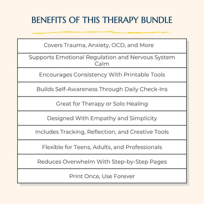 The Ultimate Mental Health & Therapy Bundle – Heal Anxiety, OCD, and Trauma