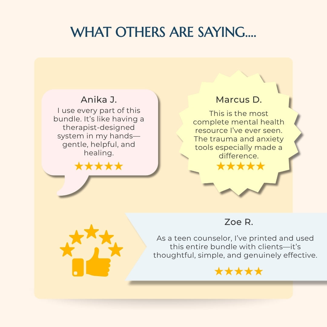 The Ultimate Mental Health & Therapy Bundle – Heal Anxiety, OCD, and Trauma