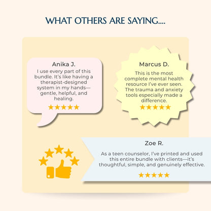 The Ultimate Mental Health & Therapy Bundle – Heal Anxiety, OCD, and Trauma