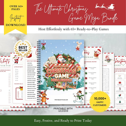 The Ultimate Christmas Game Mega Bundle – 65+ Magical Games for Unforgettable Holiday Fun