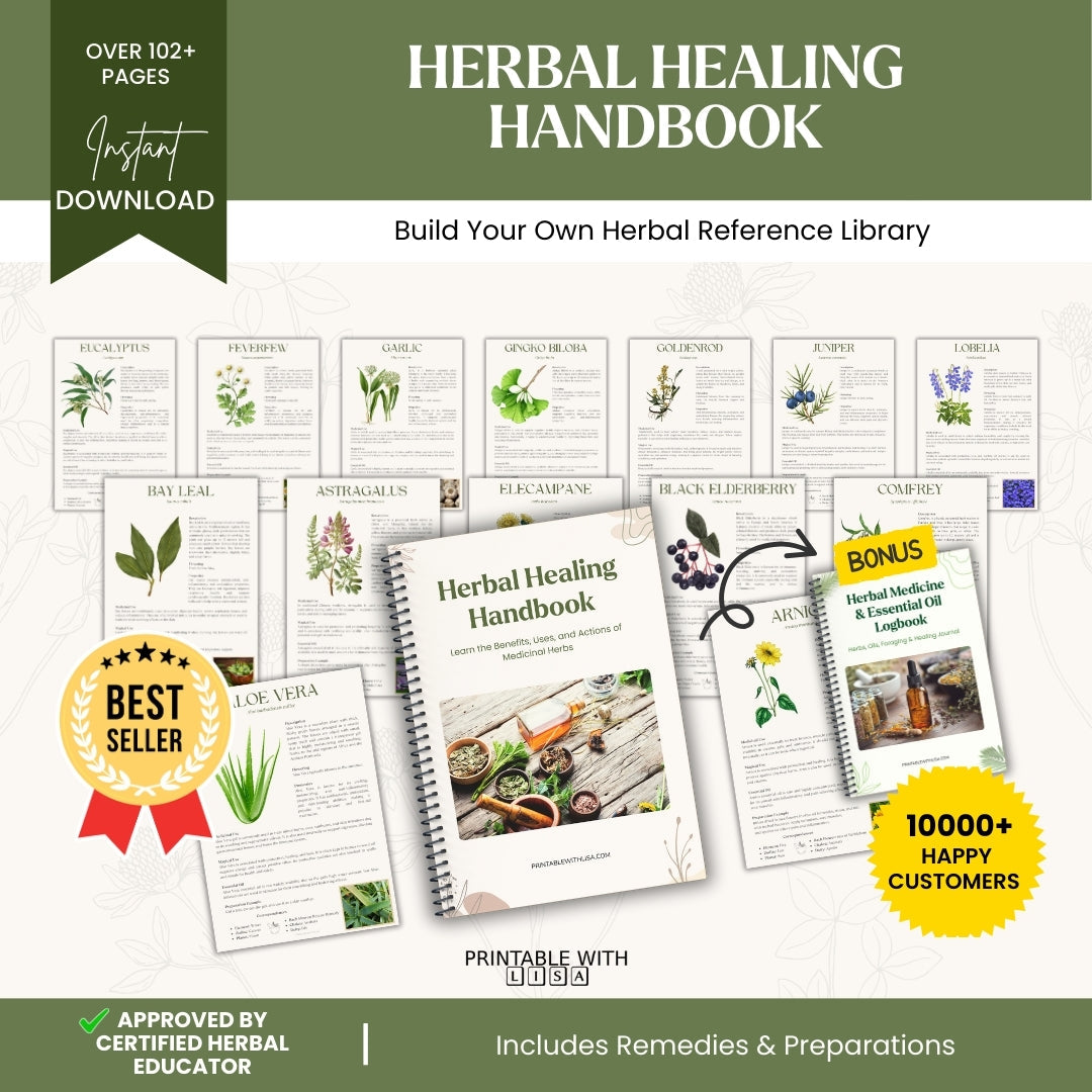 Herbal Healing Handbook – Your Natural Wellness Bible