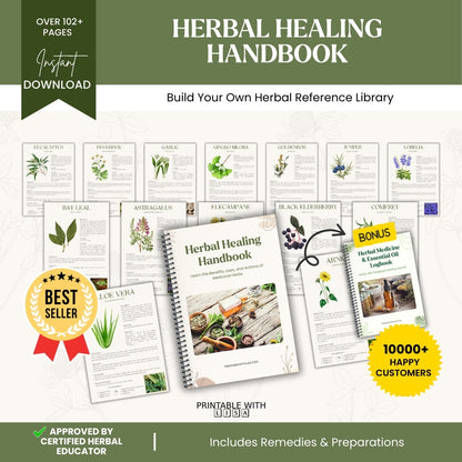 Herbal Healing Handbook – Your Natural Wellness Bible