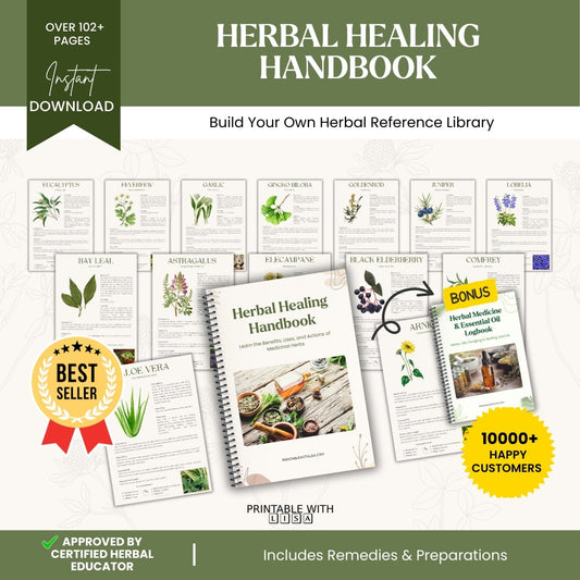 Herbal Healing Handbook – Your Natural Wellness Bible