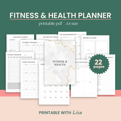 Mega ADHD Printable For Growth Mindset, ADHD Journal, ADHD Productivity Planner, ADHD Life Planner, Printable ADHD Planner