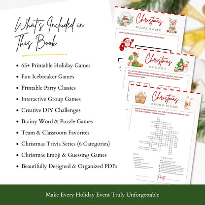 The Ultimate Christmas Game Mega Bundle – 65+ Magical Games for Unforgettable Holiday Fun