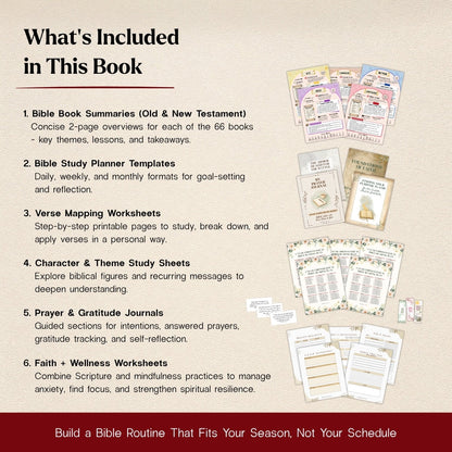 The Entire Bible Made Simple – 400+ Page Study & Devotional Bundle