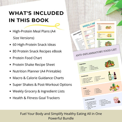 The Ultimate Protein Mega Bundle – High Protein Meal Plans & Recipes