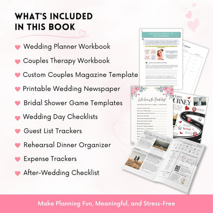 The Wedding & Couple’s Essentials Bundle – Your Complete Guide from Engagement to Honeymoon