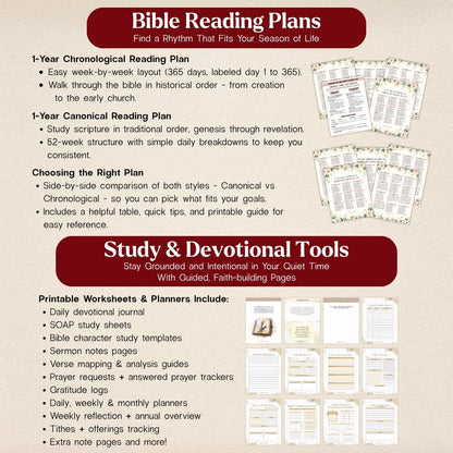 The Entire Bible Made Simple – 400+ Page Study & Devotional Bundle
