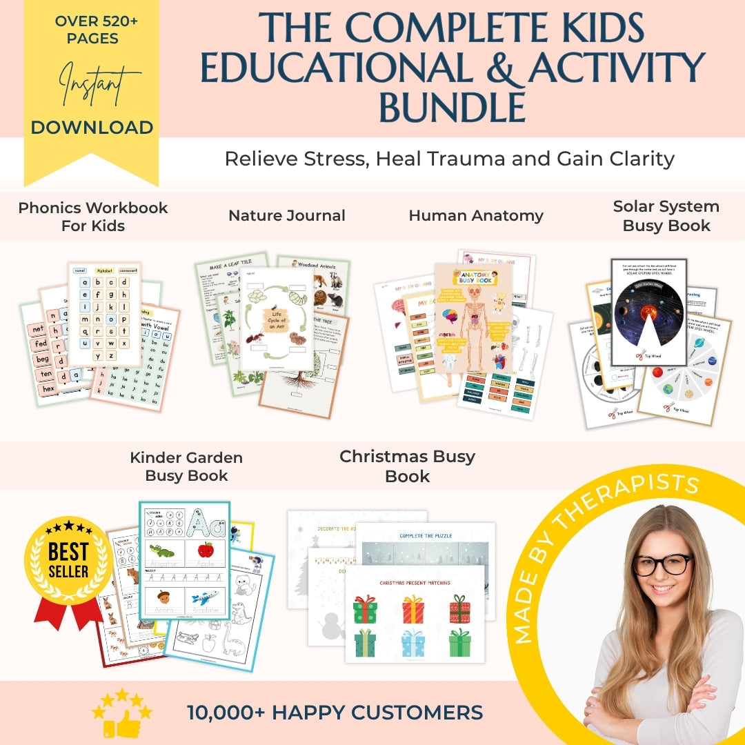 The Complete Kids Educational & Activity Bundle – Boost Reading, STEM & Motor Skills