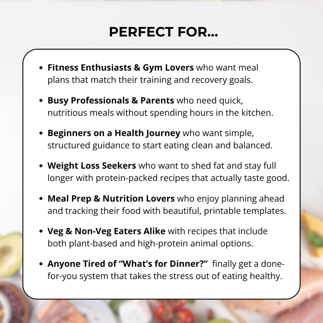 The Ultimate Protein Mega Bundle – High Protein Meal Plans & Recipes