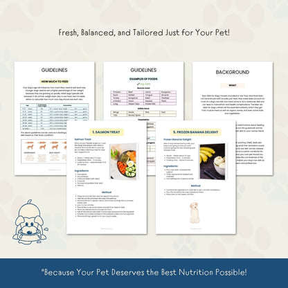 The Ultimate Raw Feeding Guide – 40+ Page BARF & Prey Model Meal Plan for Dogs