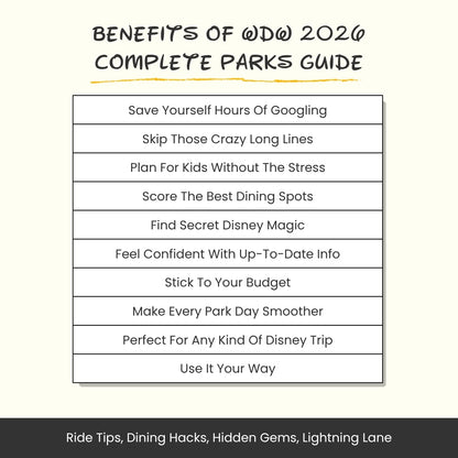 WDW 2026 Complete Parks Guide – Your Insider Strategy Playbook
