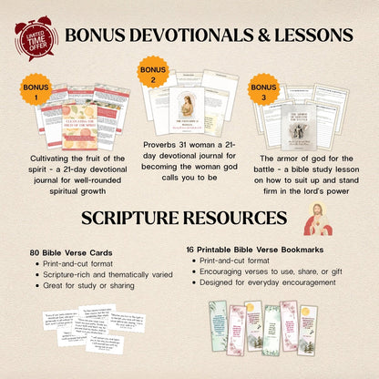 The Entire Bible Made Simple – 400+ Page Study & Devotional Bundle