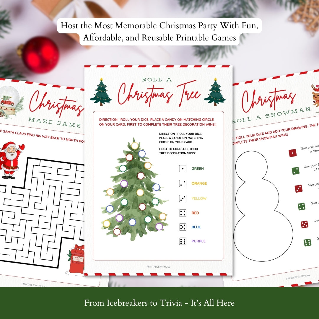 The Ultimate Christmas Game Mega Bundle – 65+ Magical Games for Unforgettable Holiday Fun