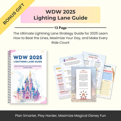 WDW 2025 Complete Parks Guide - The Ultimate 2025 Disney Family Planning Toolkit