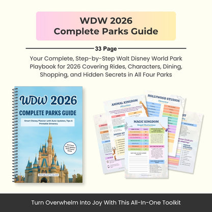 WDW 2026 Complete Parks Guide – Your Insider Strategy Playbook