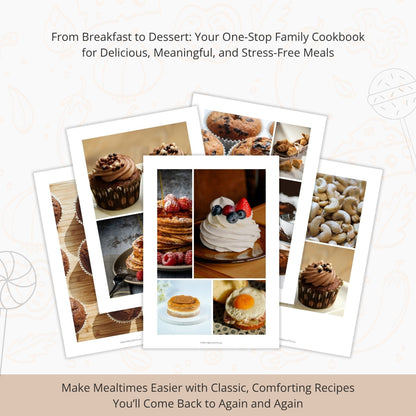 The Ultimate Recipe Book Template – Create Your Family Cookbook with Love