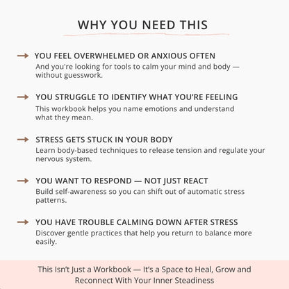 Nervous System Regulation Workbook, Somatic Exercise Polyvagal Theory Ladder Vagus Vagal Nerve Therapy Techniques Worksheets Co-regulation