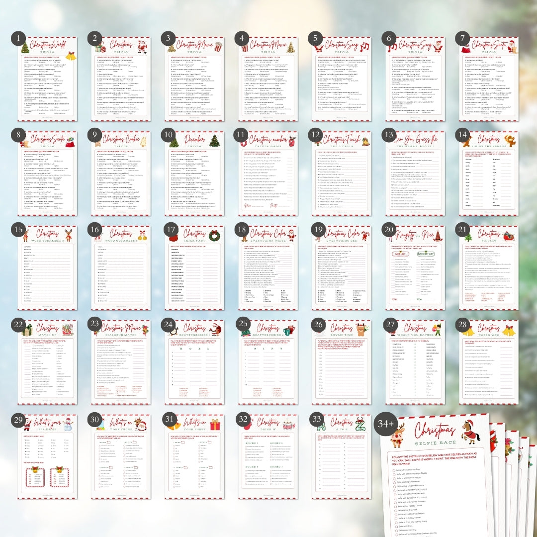 The Ultimate Christmas Game Mega Bundle – 65+ Magical Games for Unforgettable Holiday Fun