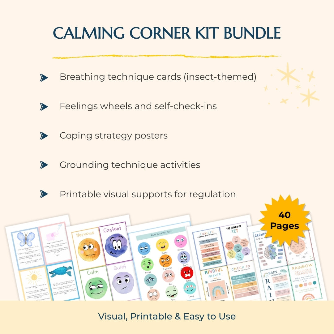 Kids Therapy & Emotional Regulation Master Bundle – Calm Big Feelings With Confidence