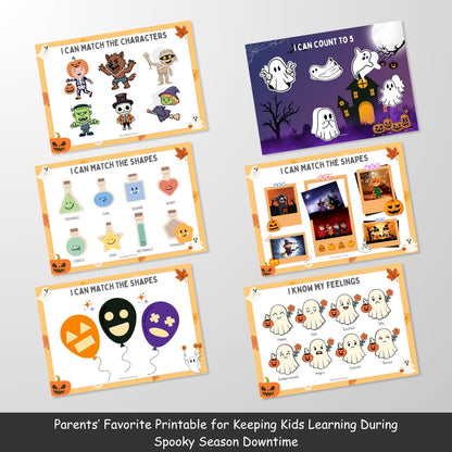 Halloween Busy Book for Toddlers & Preschoolers – Spooky-Smart Learning