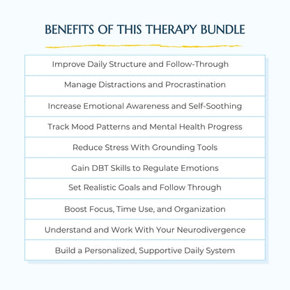 Focus & Emotional Clarity Bundle – Plan, Regulate & Thrive