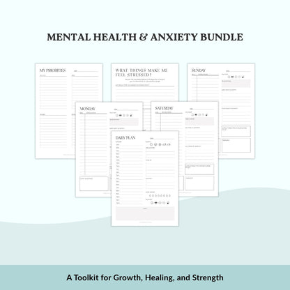 Therapy and Recovery Bundle – Calm Anxiety, Heal Trauma, Reclaim Peace