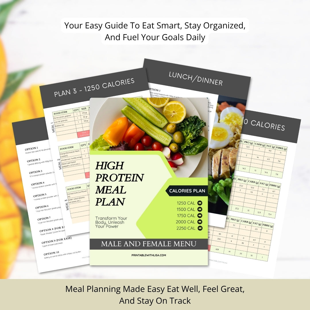 The Ultimate Protein Mega Bundle – High Protein Meal Plans & Recipes