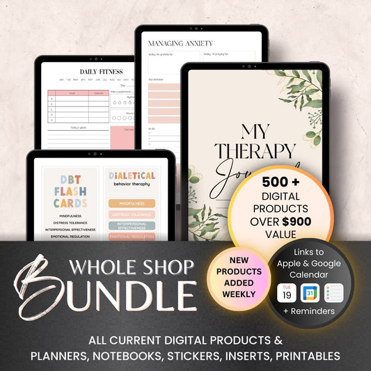 PRINTABLEWITHLISA All-Access Pass ✨ Includes all products on my website