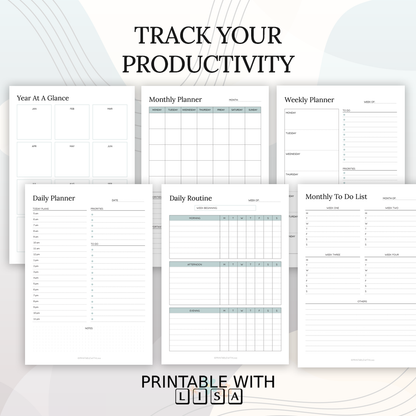 Household Binder Printable, Home Management Planner